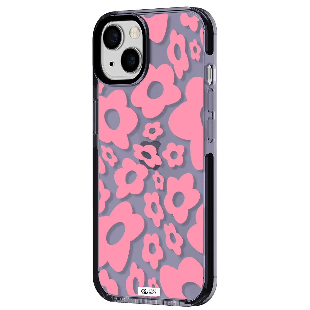 Five Petal Pink Flower Apple iPhone 13 impact Lilac Case
