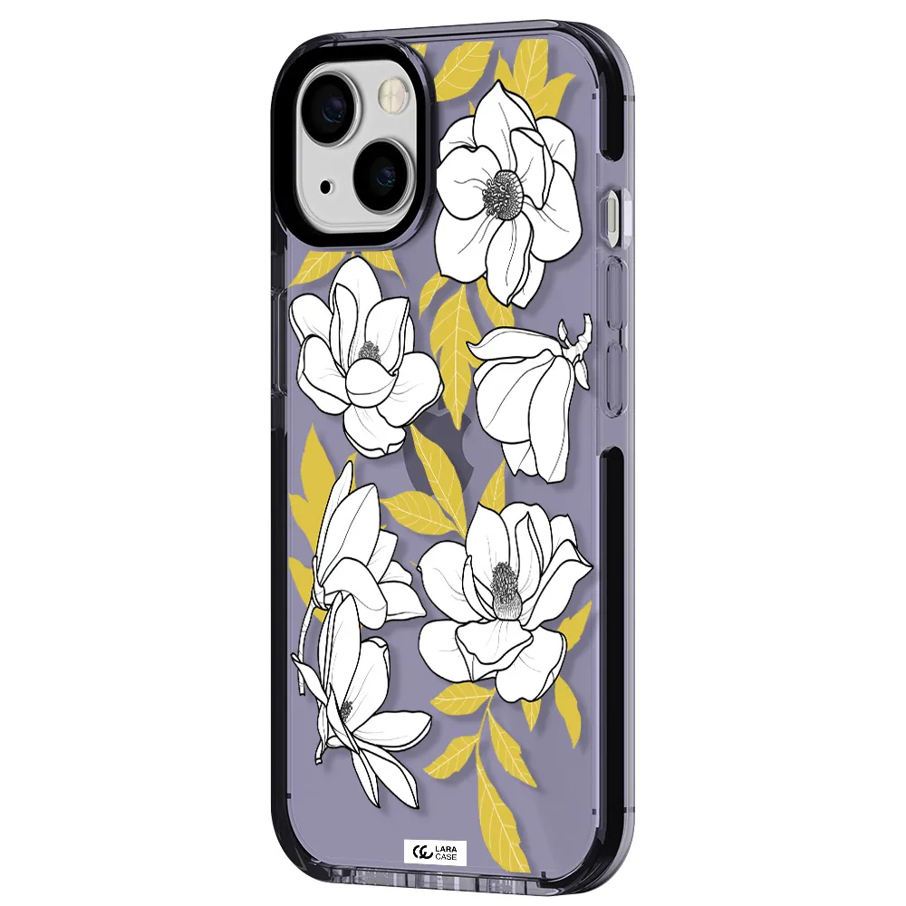 White Quince Flower Apple iPhone 13 impact Lilac Case