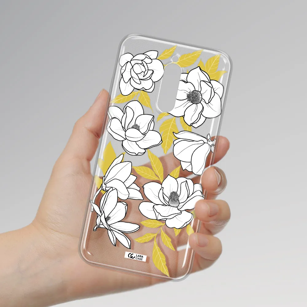 White Quince Flower Xiaomi Redmi 8 Clear Tpu Case