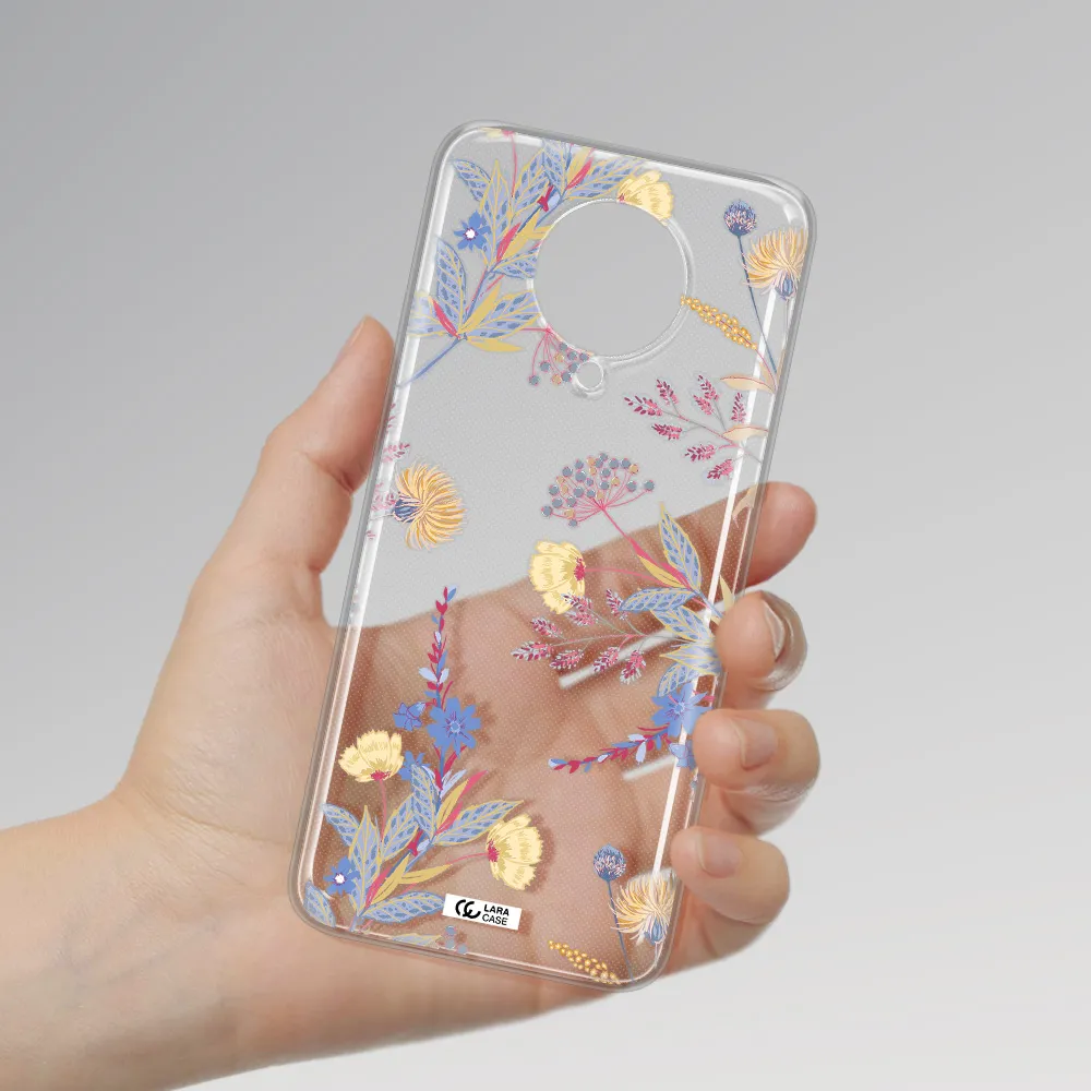 Pastel Fall Flowers Xiaomi Poco F2 Pro Clear TPU Case