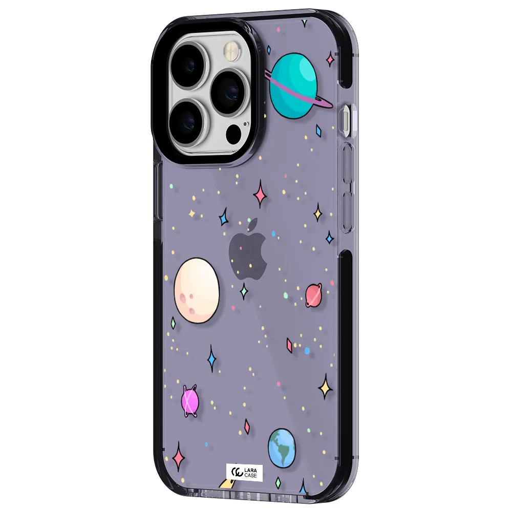 Solar System Print Apple iPhone 13 Pro impact Lilac Case
