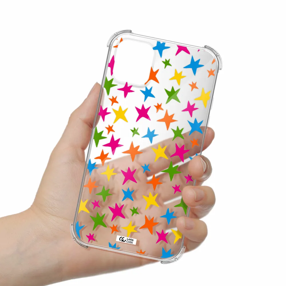 Colorful Stars Apple iPhone 11 Clear PC Case