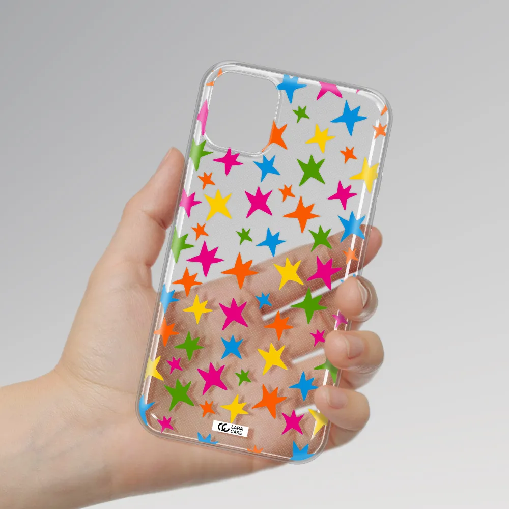 Colorful Stars Apple iPhone 11 Clear TPU Case