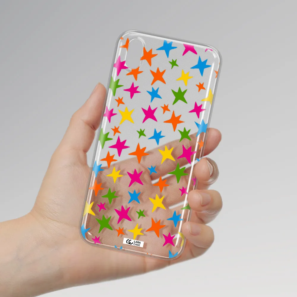 Colorful Stars Huawei Honor 8S Clear TPU Case