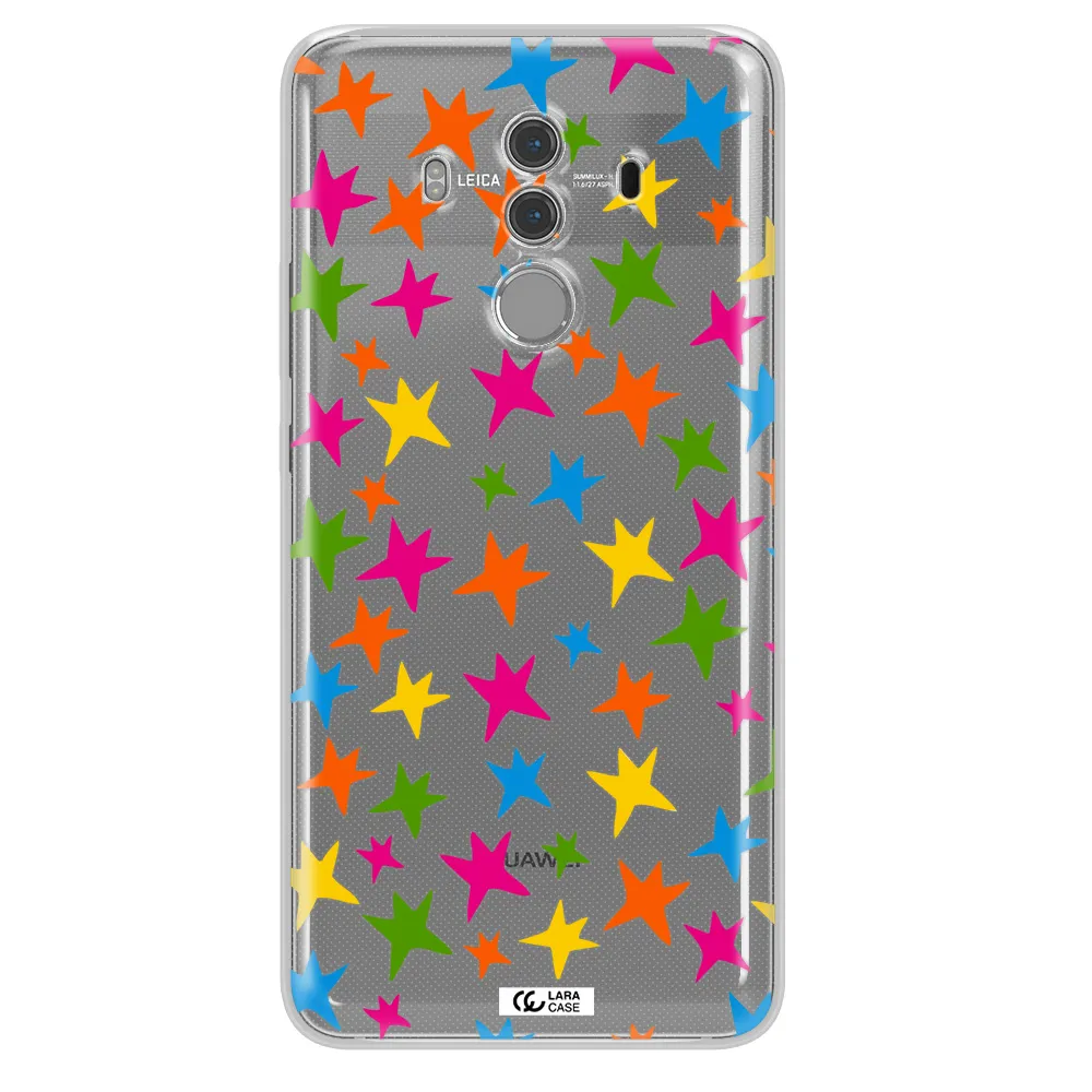 Colorful Stars Huawei Mate 10 Pro Clear TPU Case