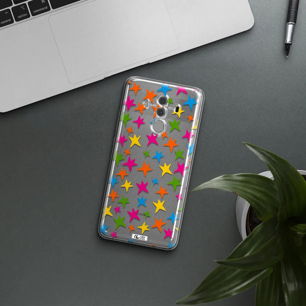 Colorful Stars Huawei Mate 10 Pro Clear TPU Case