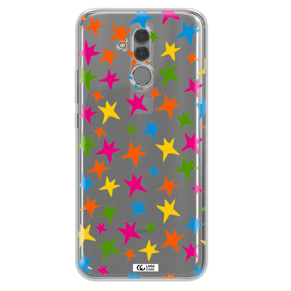 Colorful Stars Huawei Mate 20 Lite Clear TPU Case