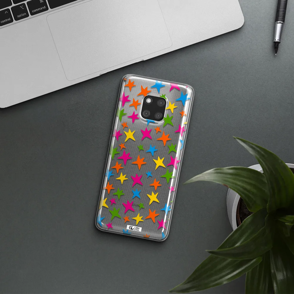 Colorful Stars Huawei Mate 20 Pro Clear TPU Case