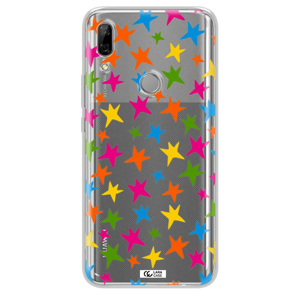 Colorful Stars Huawei P Smart Z Clear TPU Case