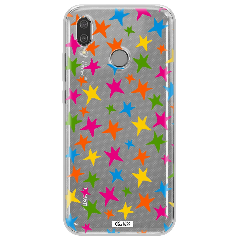Colorful Stars Huawei P20 Lite Clear TPU Case