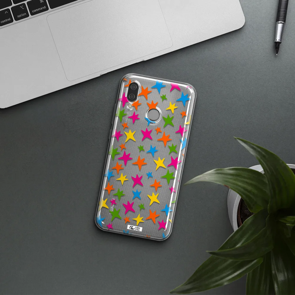 Colorful Stars Huawei P20 Lite Clear TPU Case