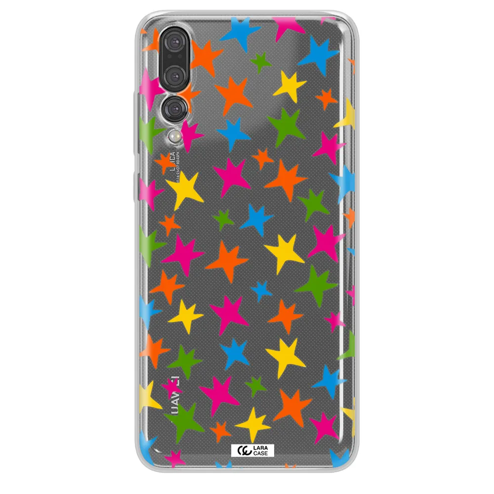 Colorful Stars Huawei P20 Pro Clear TPU Case