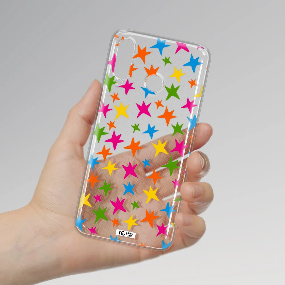 Colorful Stars Huawei P30 Lite Clear TPU Case