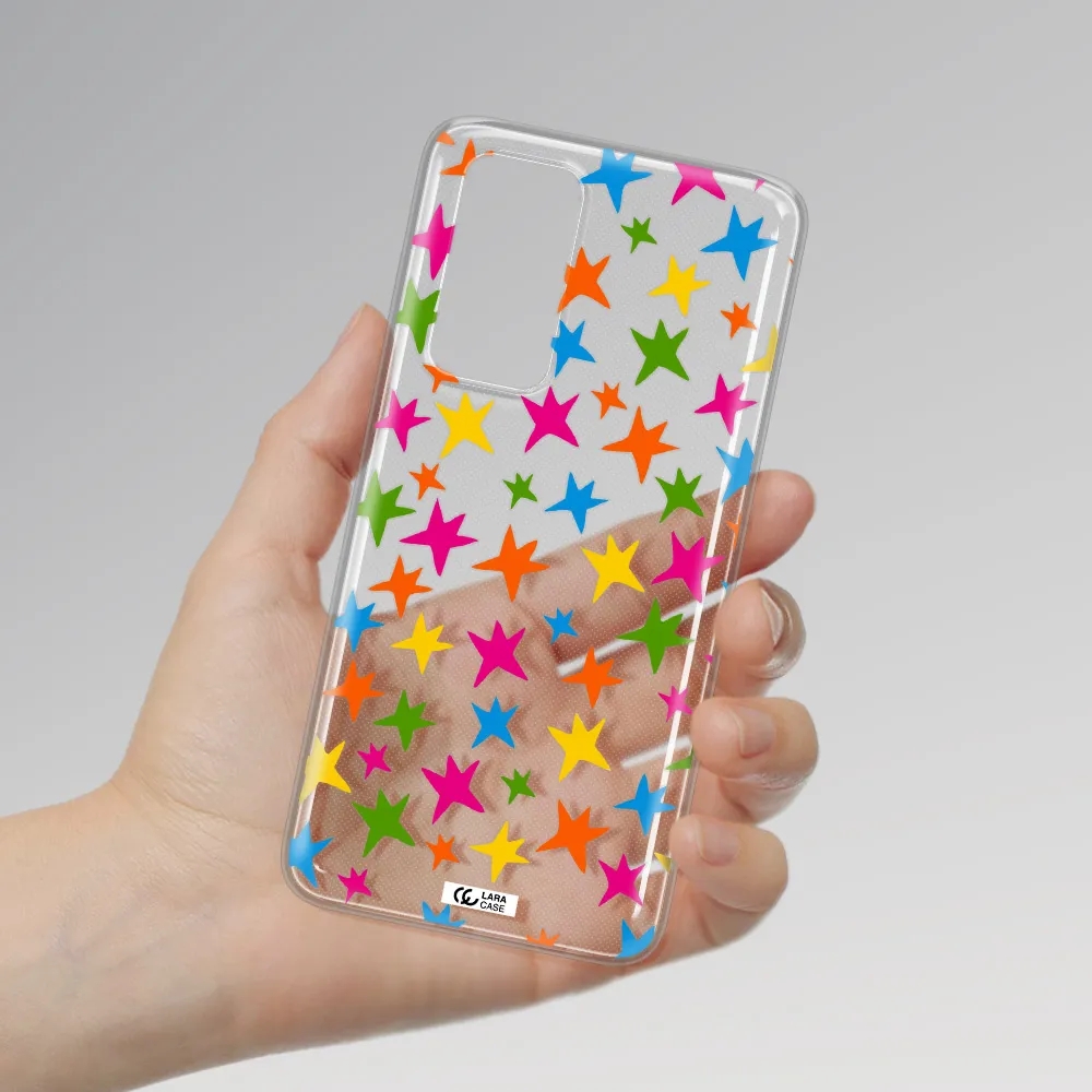 Colorful Stars Huawei P40 Clear TPU Case