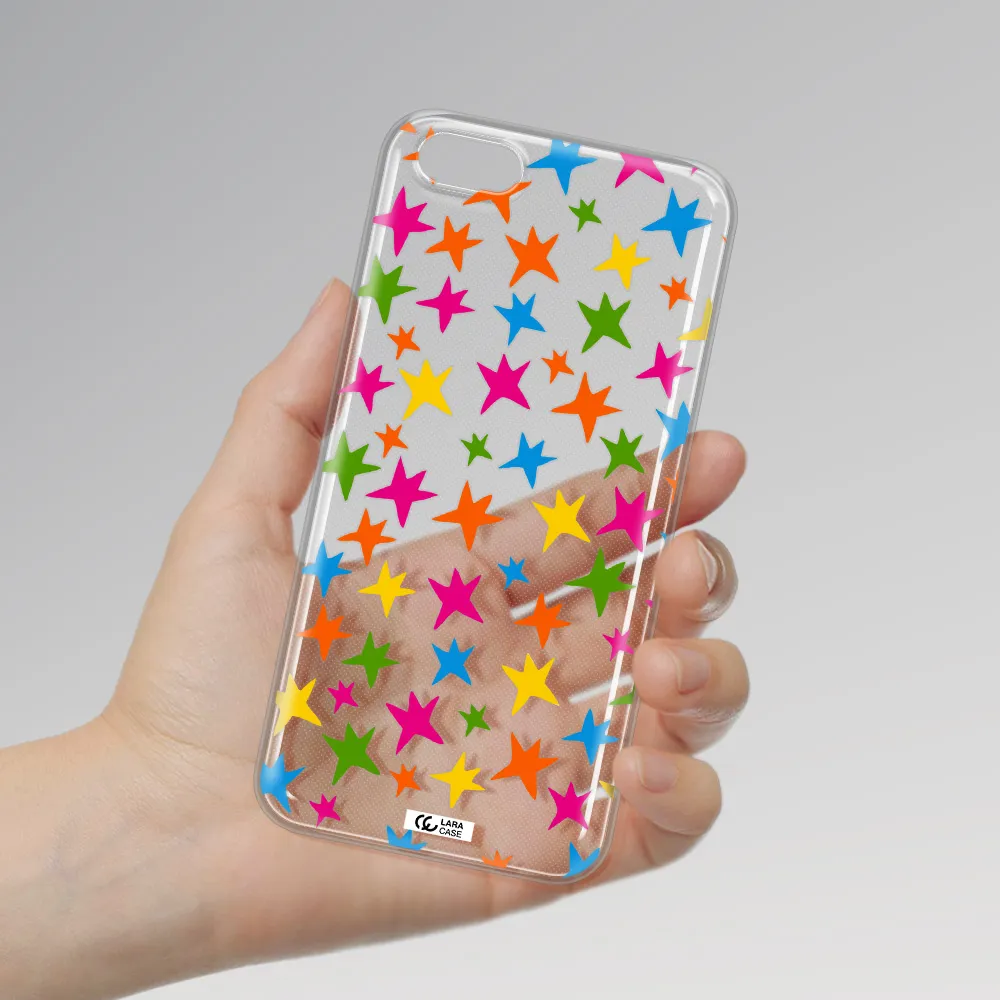 Colorful Stars Huawei Y5 2018 Clear TPU Case