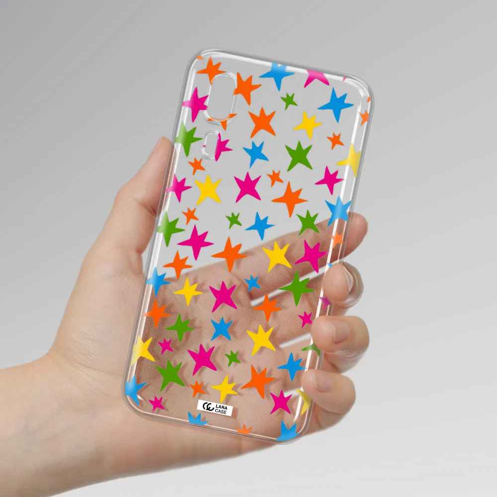 Colorful Stars Samsung A2 Core Clear TPU Case