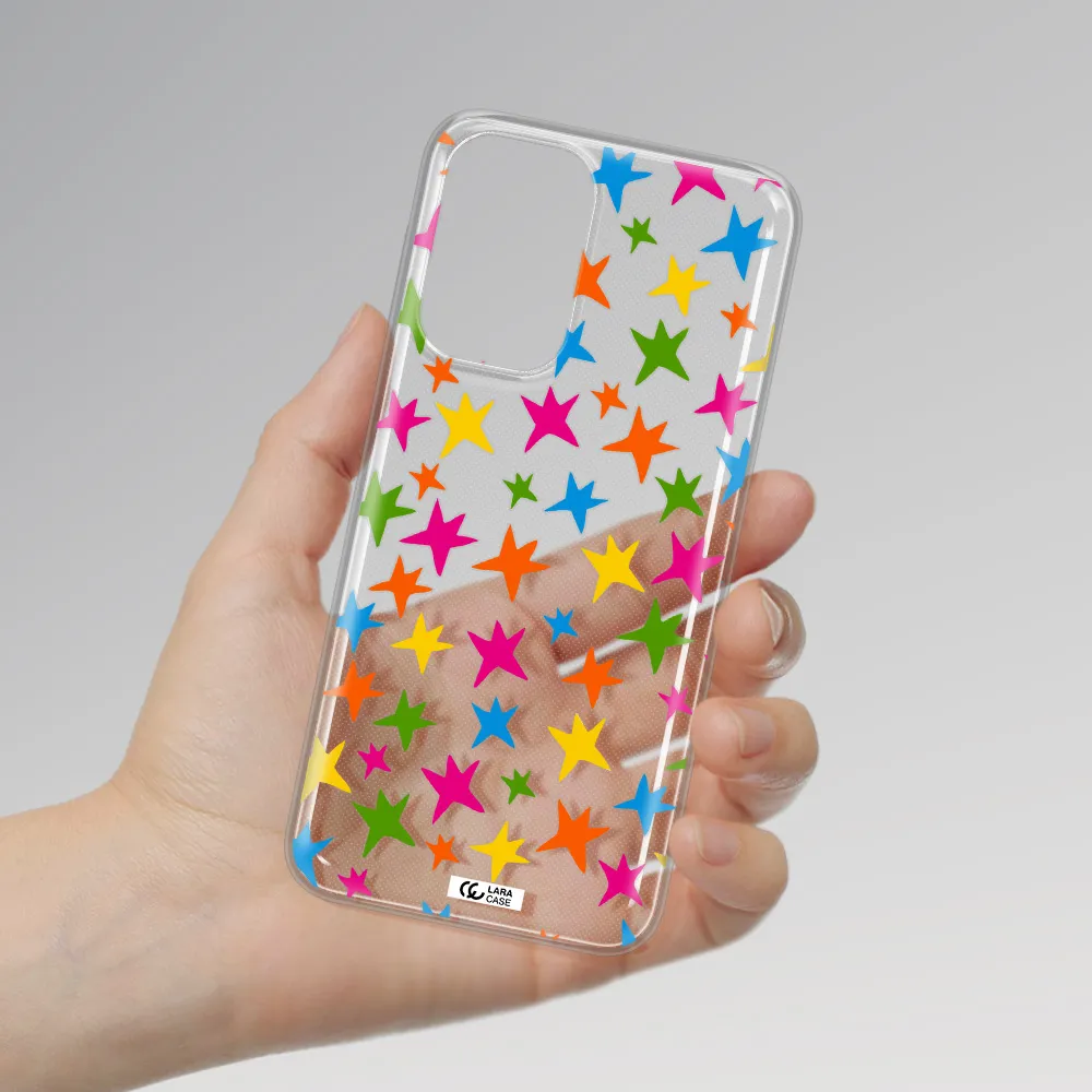 Colorful Stars Samsung A23 Clear TPU Case