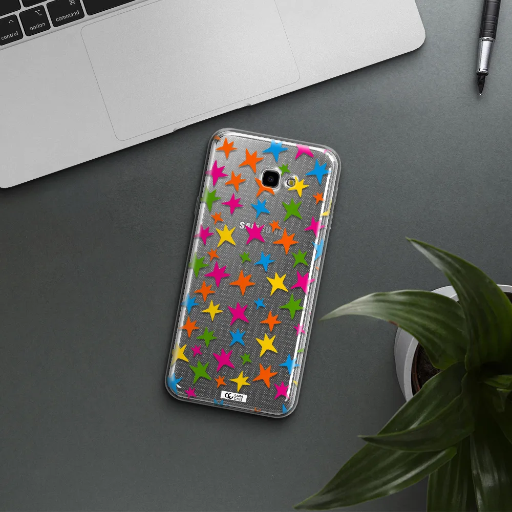 Colorful Stars Samsung J4 Plus Clear TPU Case
