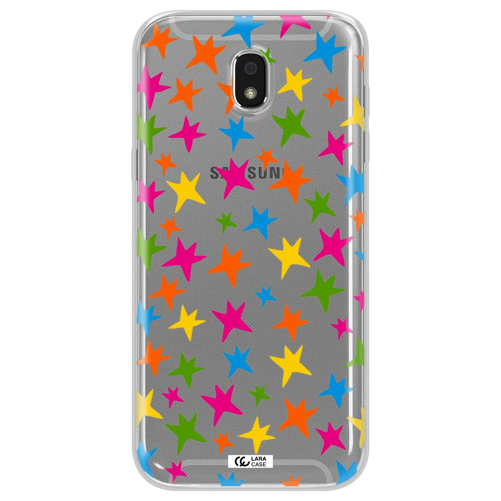 Colorful Stars Samsung J5 2017 Clear TPU Case