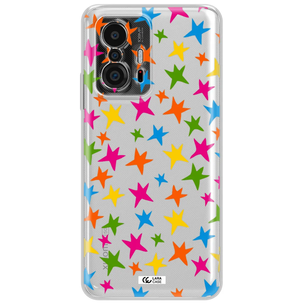 Colorful Stars Xiaomi 11T Clear Tpu Case