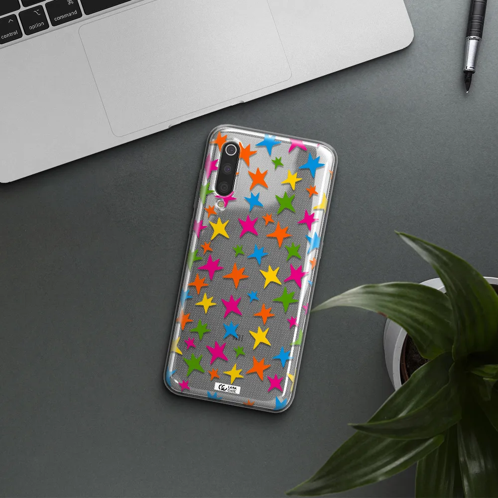 Colorful Stars Xiaomi Mi 9 Clear TPU Case