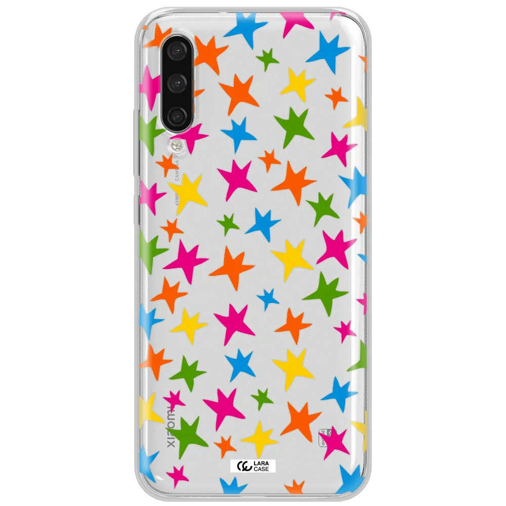Colorful Stars Xiaomi Mi A3 Clear Tpu Case
