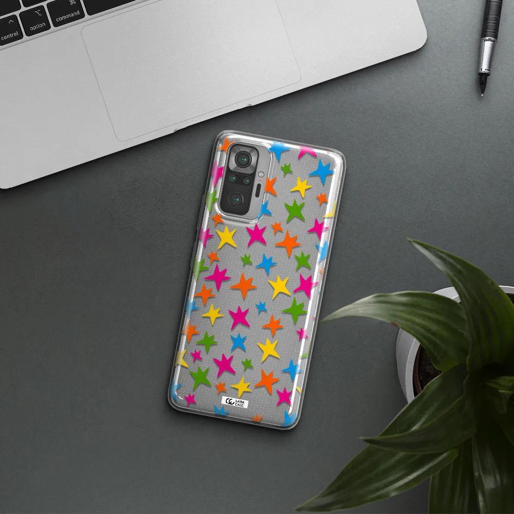 Colorful Stars Xiaomi Note 10 Pro Clear TPU Case