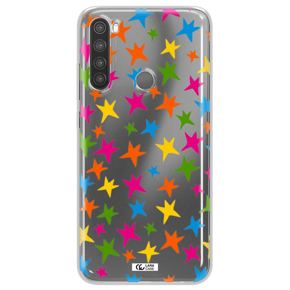Colorful Stars Xiaomi Note 8 Clear TPU Case