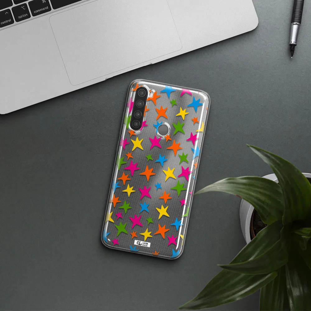 Colorful Stars Xiaomi Note 8 Clear TPU Case