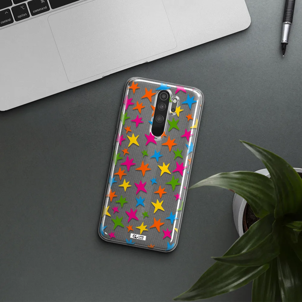 Colorful Stars Xiaomi Note 8 Pro Clear TPU Case