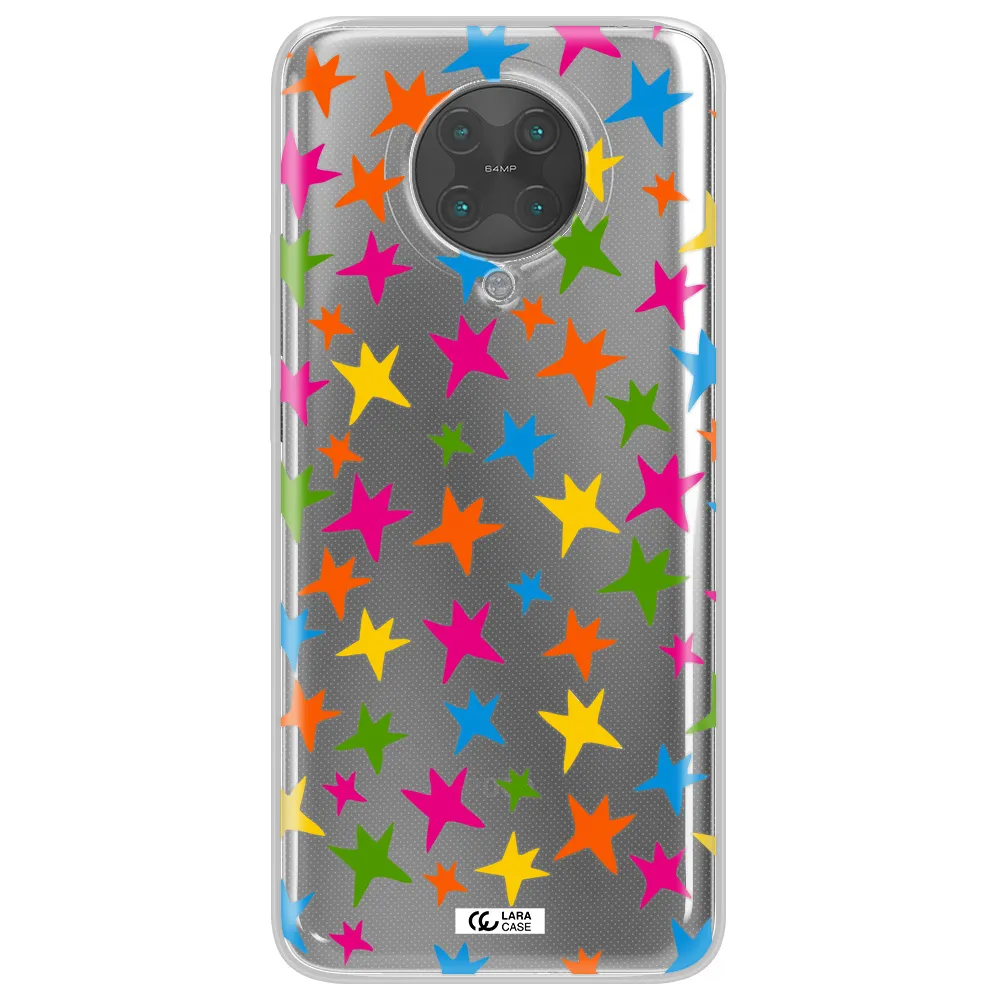 Colorful Stars Xiaomi Poco F2 Pro Clear TPU Case