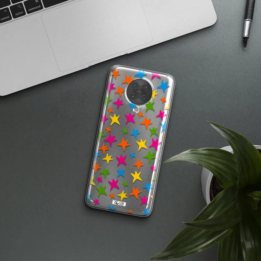 Colorful Stars Xiaomi Poco F2 Pro Clear TPU Case