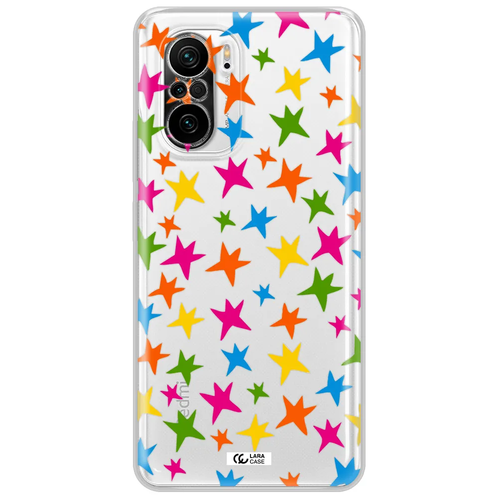 Colorful Stars Xiaomi Poco F3 Clear Tpu Case