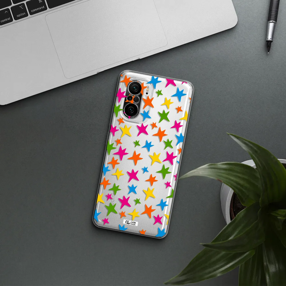 Colorful Stars Xiaomi Poco F3 Clear Tpu Case