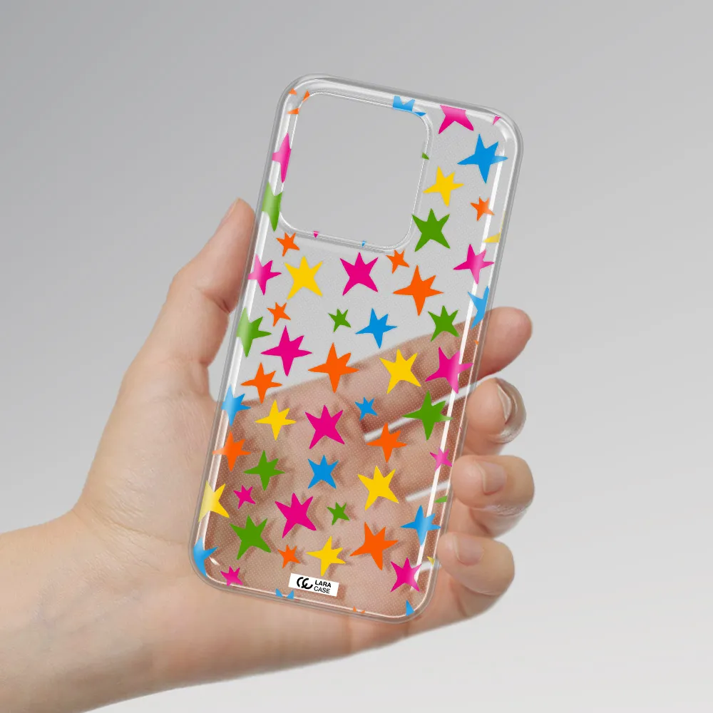 Colorful Stars Xiaomi Redmi 10A Clear TPU Case