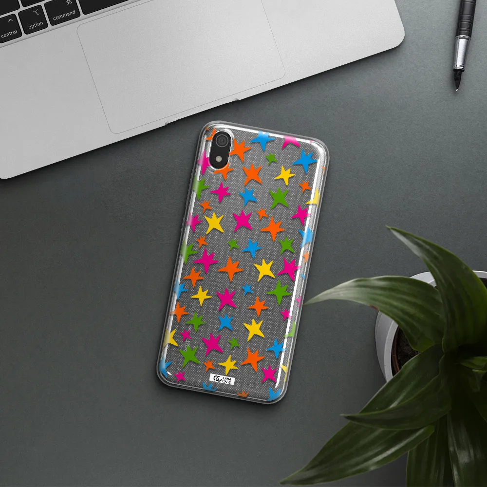 Colorful Stars Xiaomi Redmi 7A Clear TPU Case
