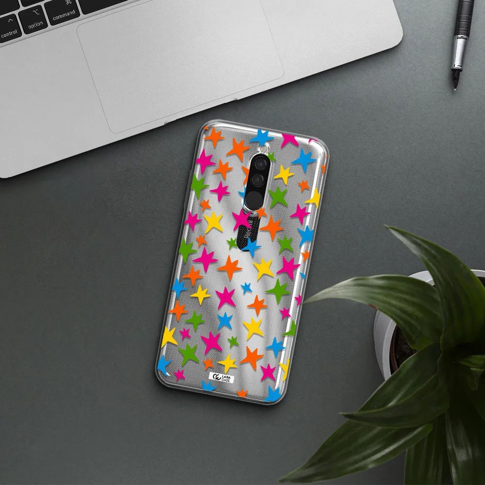 Colorful Stars Xiaomi Redmi 8 Clear Tpu Case