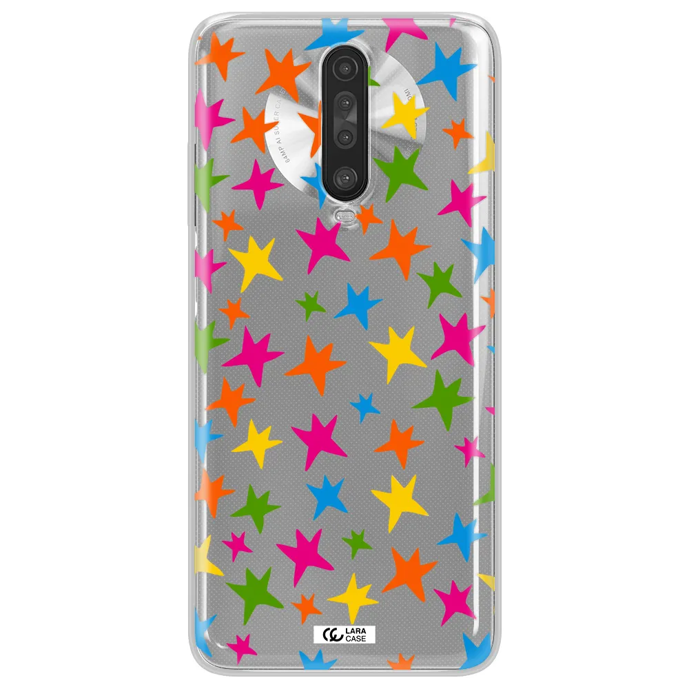 Colorful Stars Xiaomi Redmi K30 Clear TPU Case