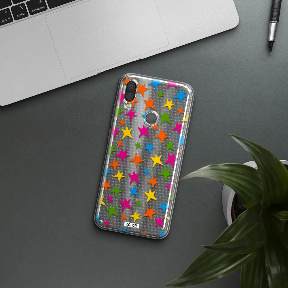 Colorful Stars Xiaomi Redmi Note 7 Clear TPU Case