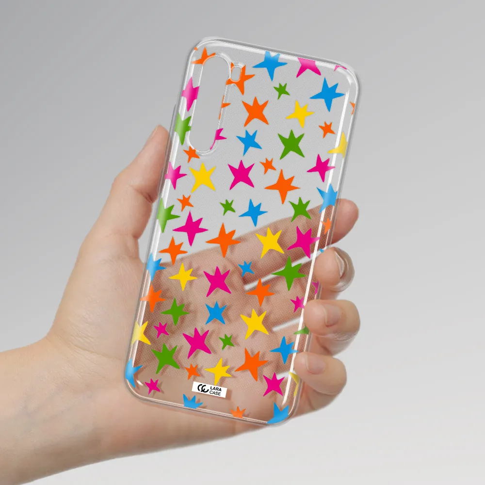 Colorful Stars Xiaomi Redmi Note 8T Clear Tpu Case