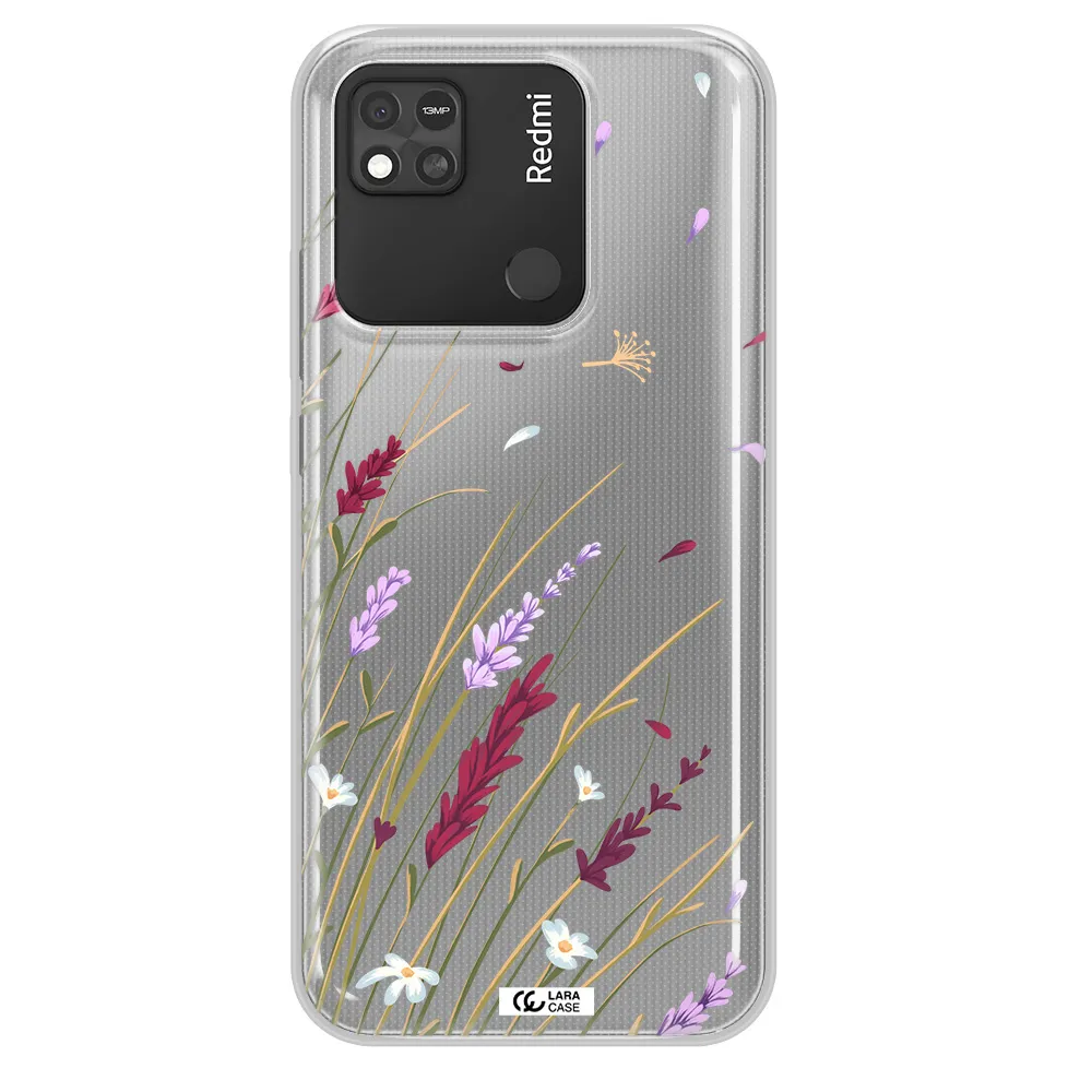 Long Grass Flower Xiaomi Redmi 10A Clear TPU Case