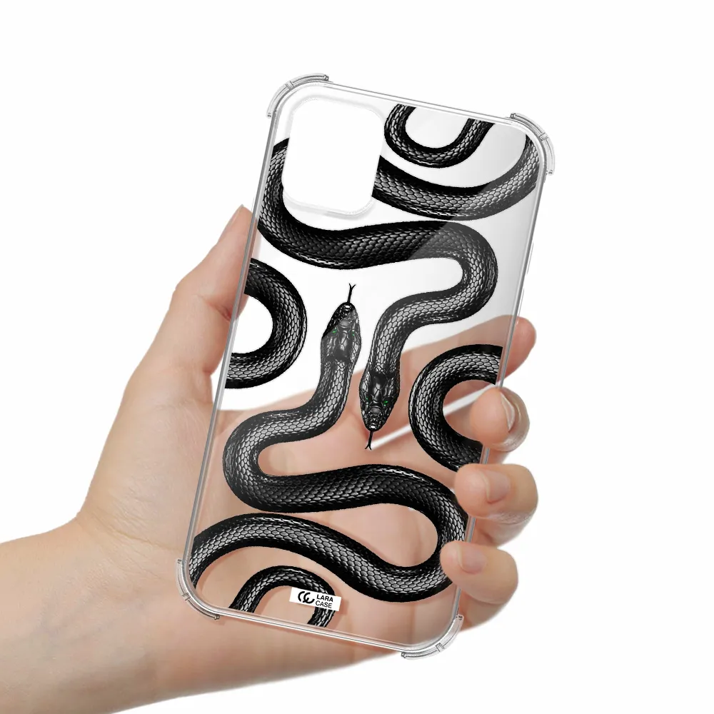 Black Snake Apple iPhone 11 Clear PC Case