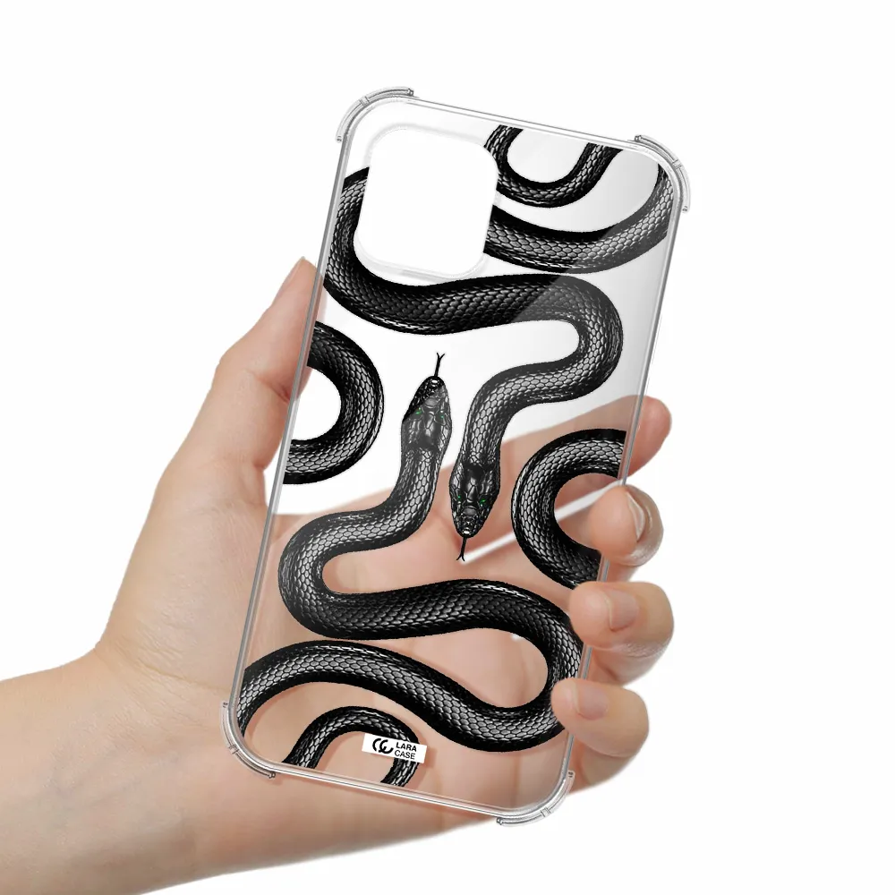 Black Snake Apple iPhone 12 mini Clear PC Case