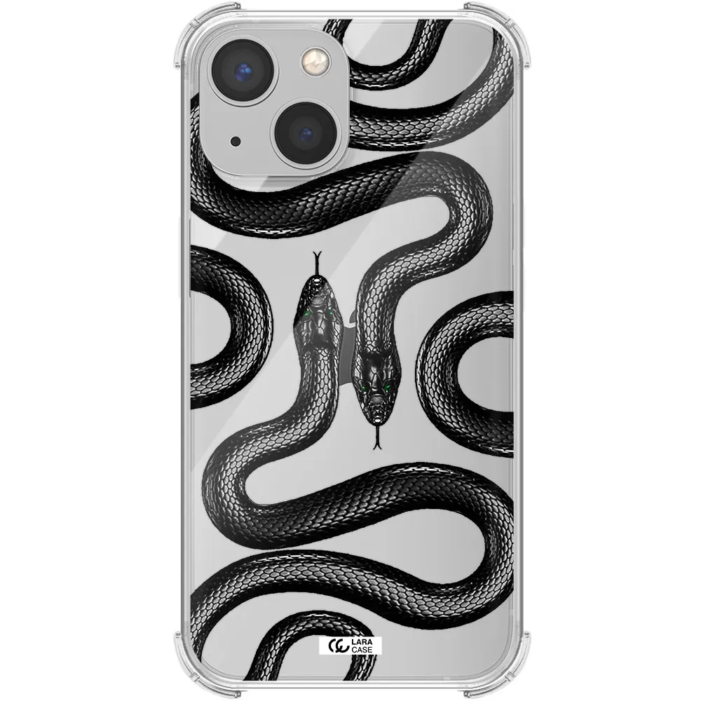 Black Snake Apple iPhone 13 mini Clear PC Case