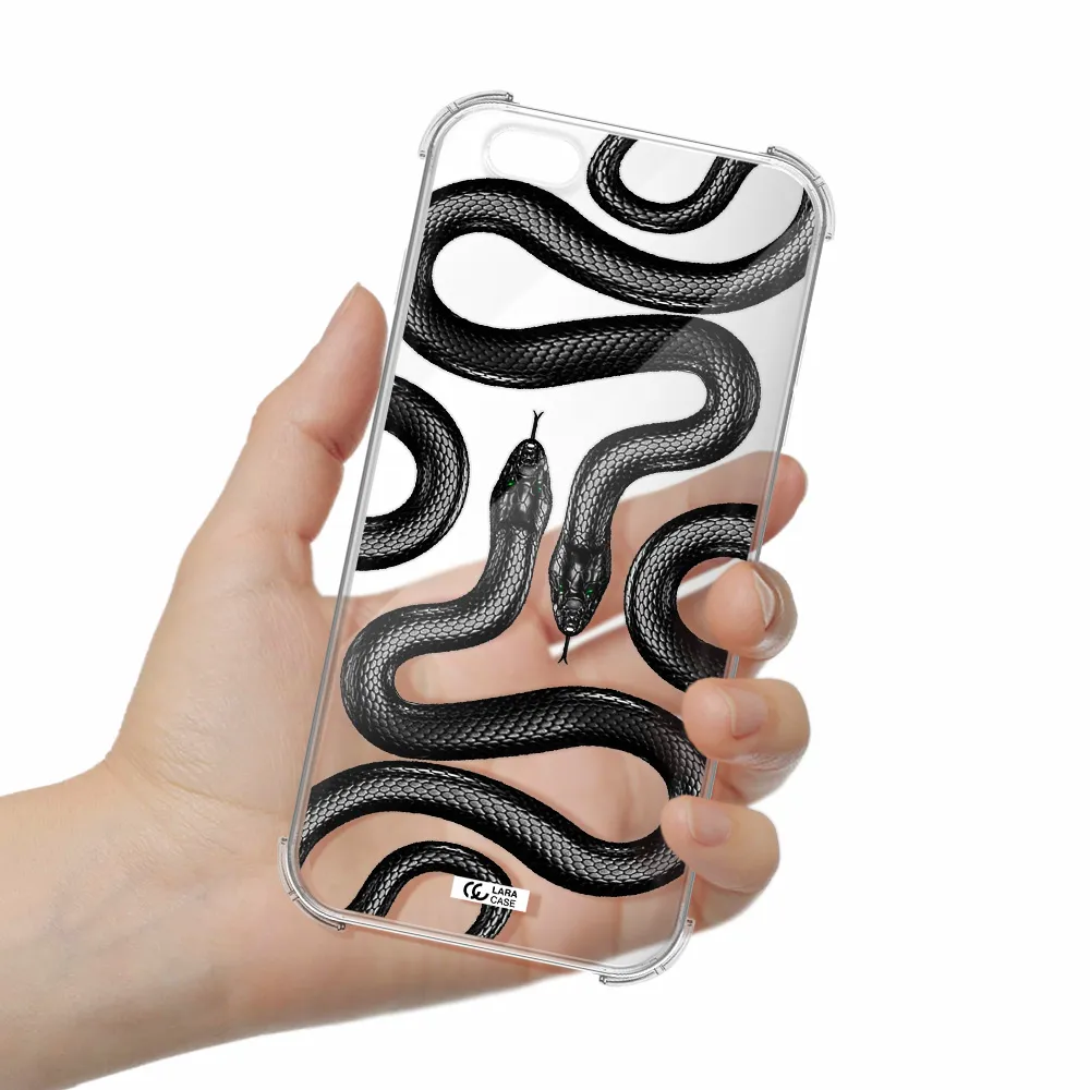Black Snake Apple iPhone 6 plus Clear PC Case