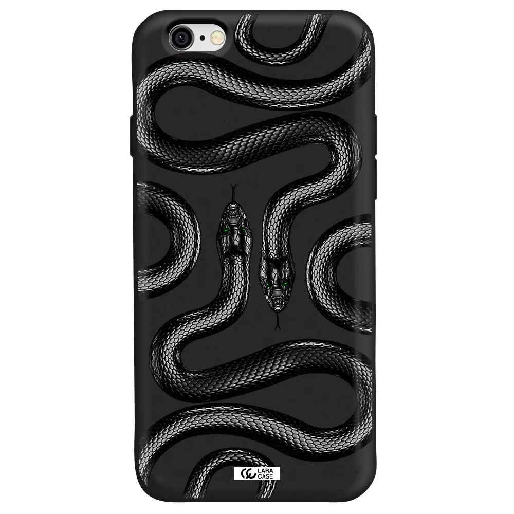 Black Snake Apple iPhone 6 Silicone black Case
