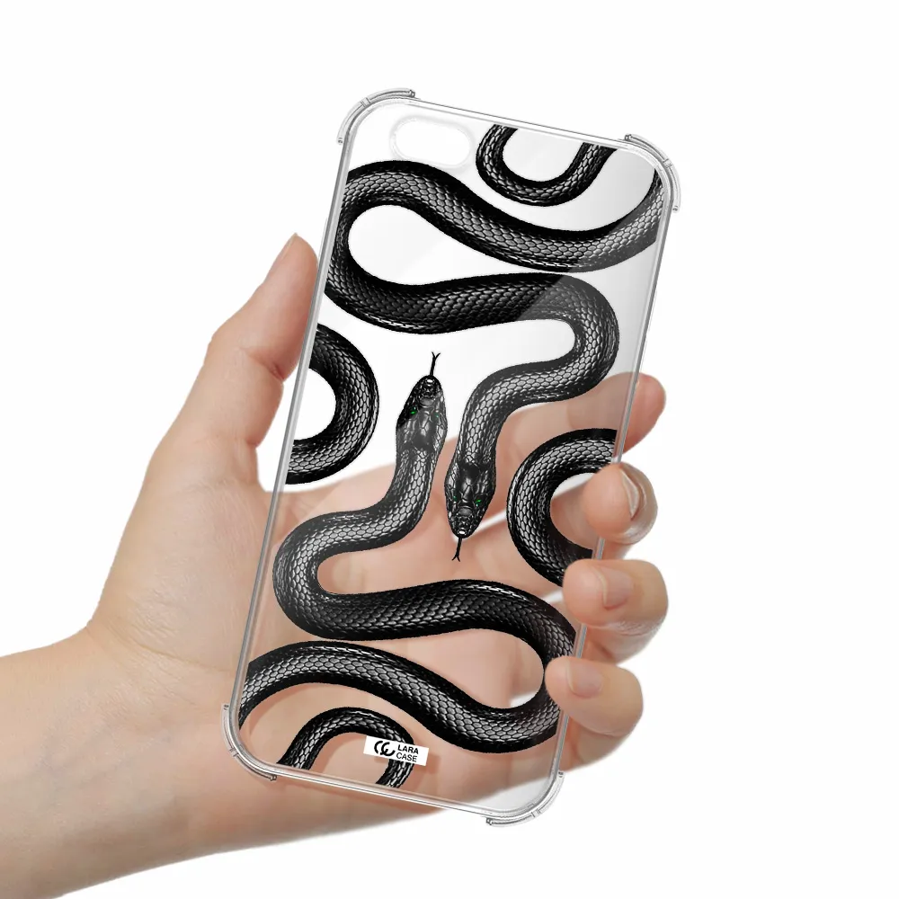 Black Snake Apple iPhone 6S Clear PC Case
