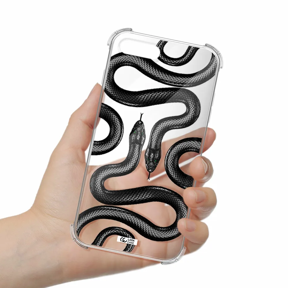 Black Snake Apple iPhone 7 plus Clear PC Case