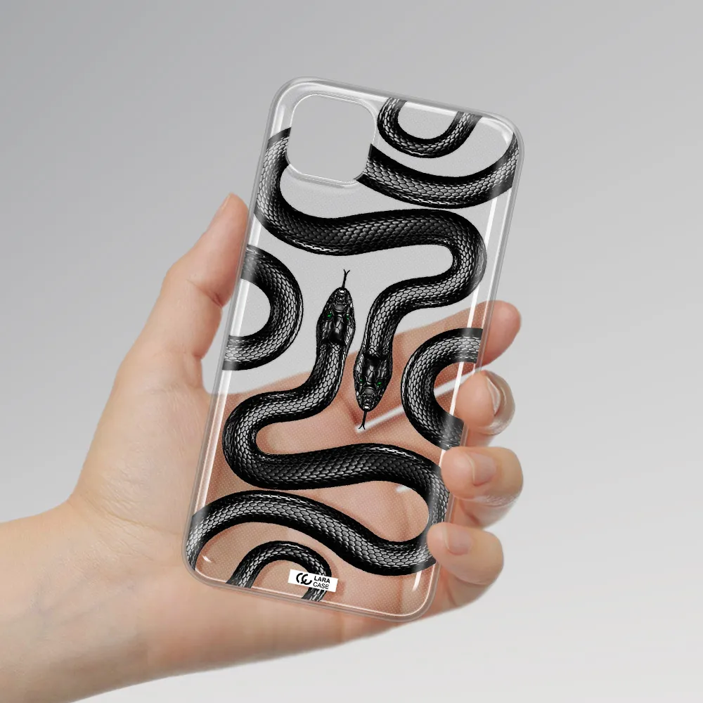 Black Snake Huawei Honor 9S Clear TPU Case