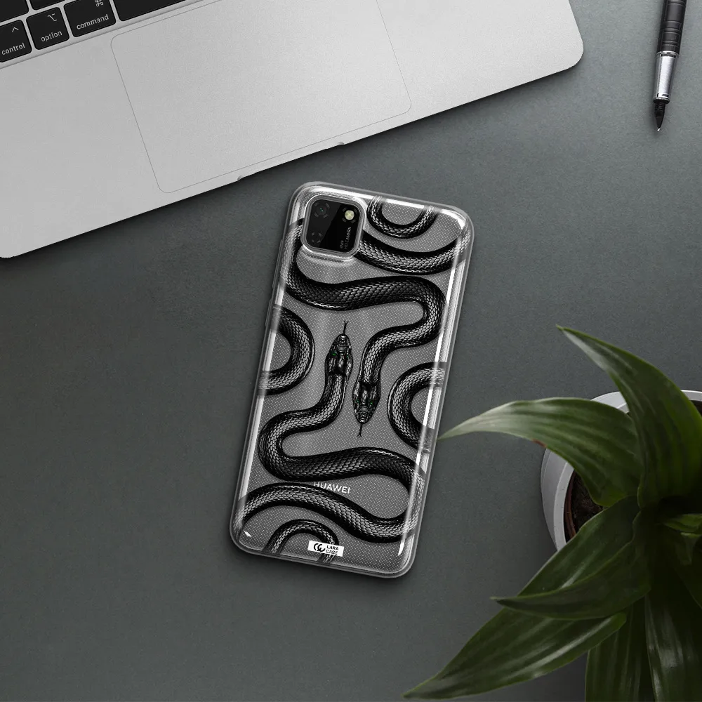 Black Snake Huawei Honor 9S Clear TPU Case